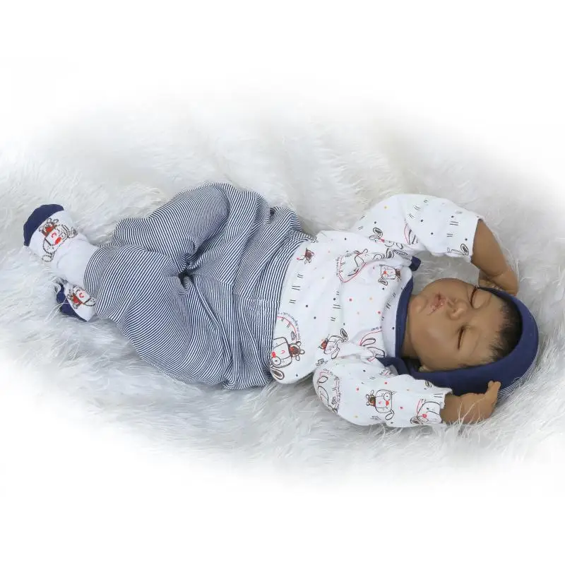 NPK 22 &quotбразильские имплантированные волосы Спящий ребенок моделирование Bonecas bebe