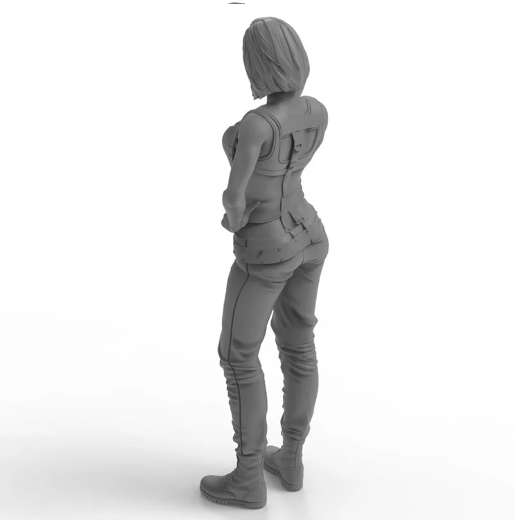 1/35 Felicia модель солдата из смолы фигурка GK несобранный и Неокрашенный комплект |