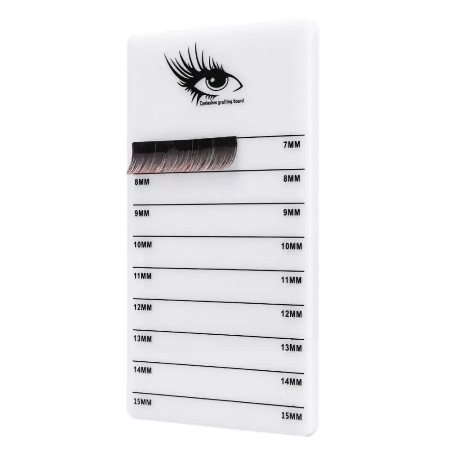 False Eyelashes Natural 7-15mm Eyelash Tray Stand Lashes Extension Grafting Planting Acrylic Board Makeup Tool | Красота и здоровье