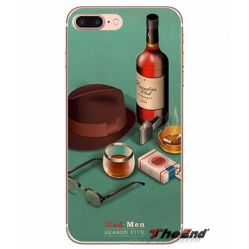 Мягкий чехол из ТПУ Mad Men TV Show Art Poster для Xiaomi Redmi 4 3 3S Pro Mi3 Mi4 Mi4i Mi4C Mi5 Mi5S Mi Max Note 2 |