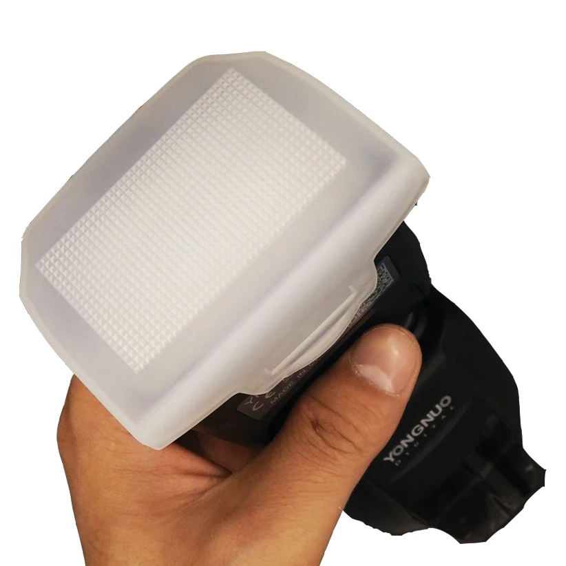 10 шт./let Yongnuo Flash Diffuser Bounce cover для вспышки Speedlite Unit YN600EX-RT YN685 | Электроника