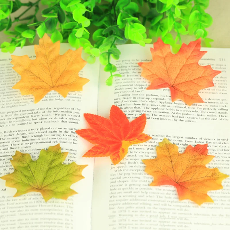 5pcs Artificial Maple Leaves Autumn Fall Foliage Vivid Colorful Leaf Photography Props Background Decoration ins Accessories | Электроника