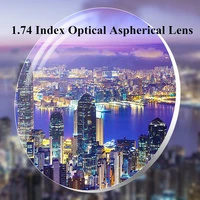 1 561 611 671 74 index super thin aspherical lenses anti radiation resin optical myopia prescription lens