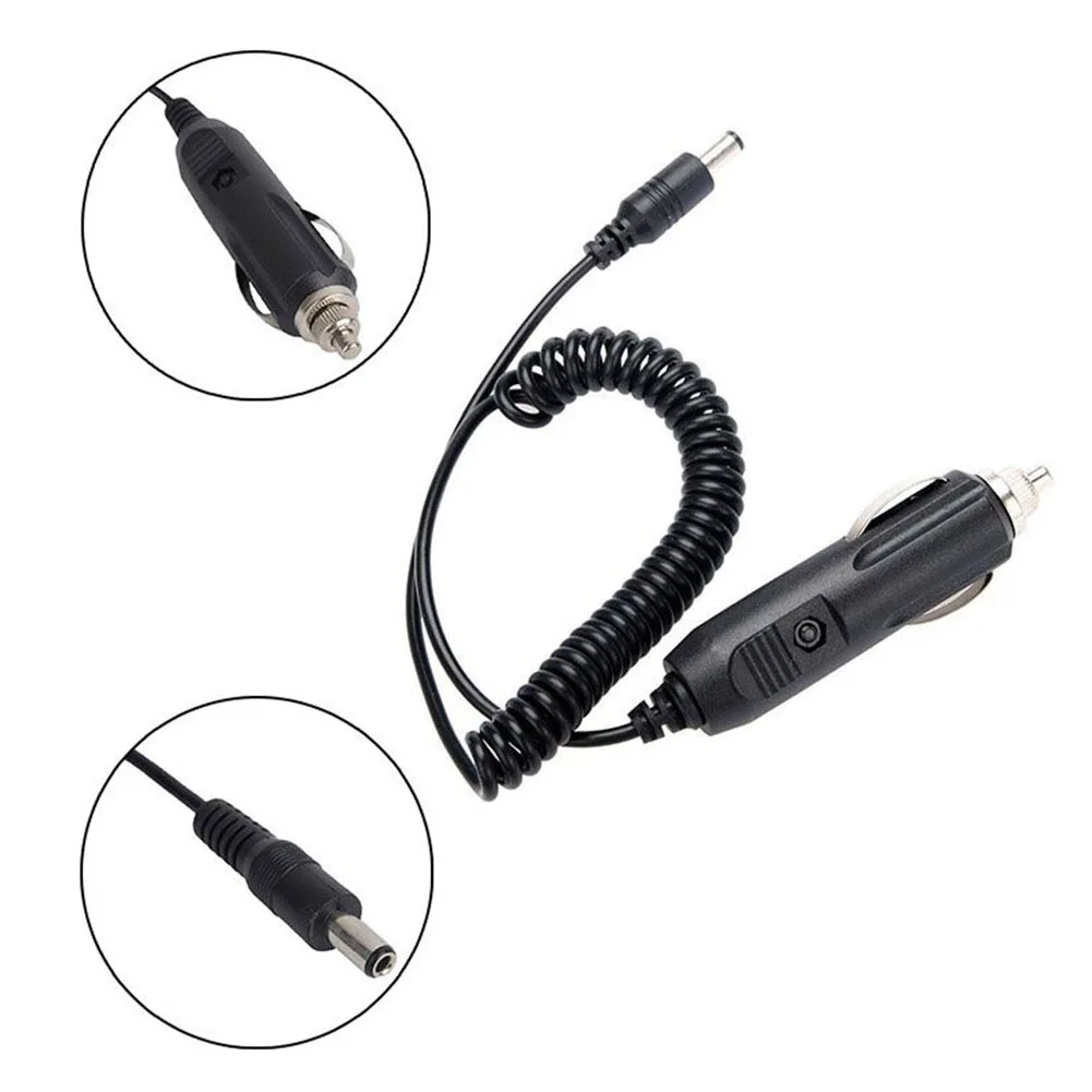 Разъем для автомобильного зарядного устройства Baofeng UV 5R 82 TYT F8 Walkie Talkie Charge Base 12V DC