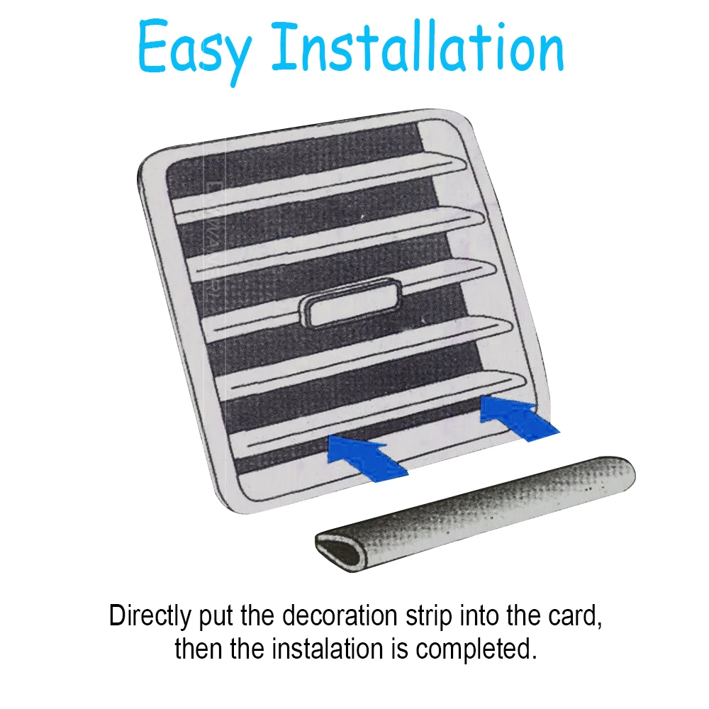 Cawanerl автостайлинг автомобильный Кондиционер Выход решетка вентиляции