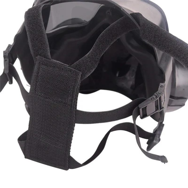 1 шт. маска для лица велоспорта защитная тактическая страйкбольная с широким