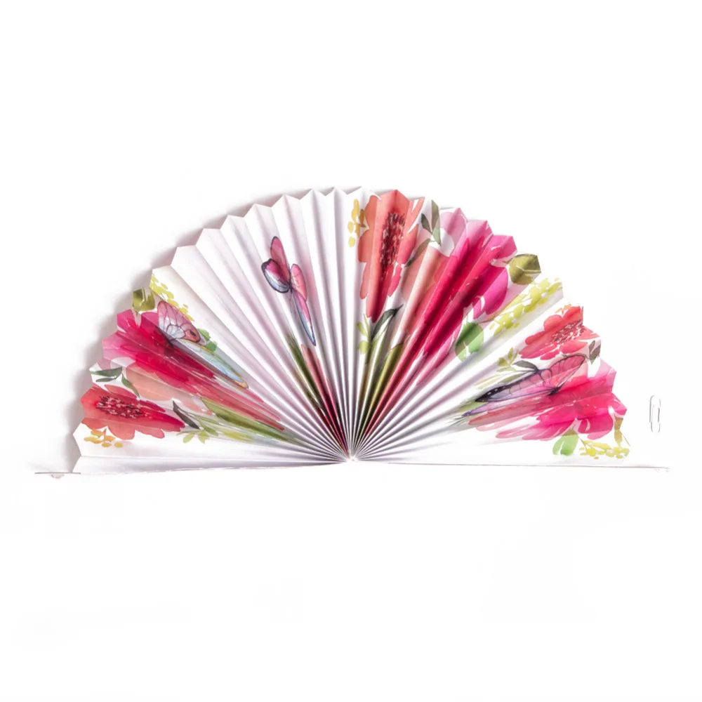 1 шт. винтажный Чай Вечерние Цветочные Висячие бумажные веера Розочка Pinwheels романтический свадебный для невест душ фото фон сад День рождения