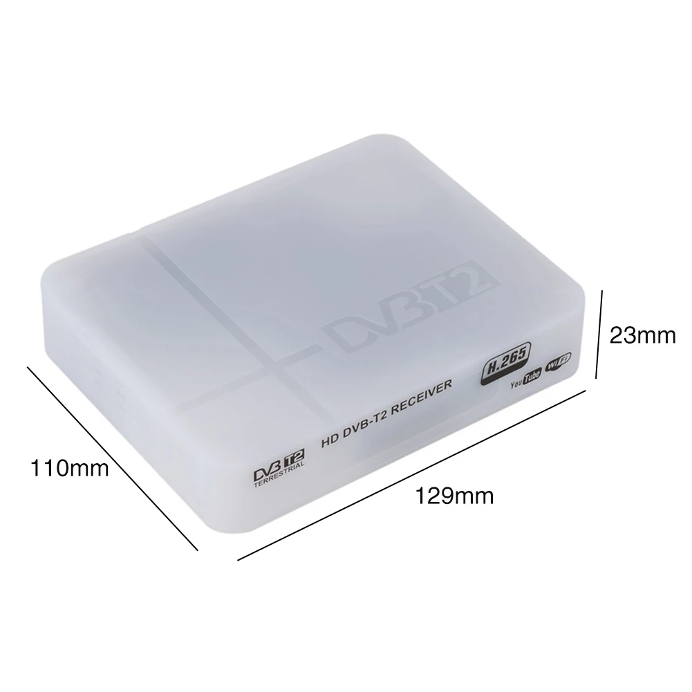 Mini Satellite Modulator TV Receiver Digital Tuner High Definition Protocol H.265 Box Signal Amplifier DVB-T2 Stable Decoder | Электроника