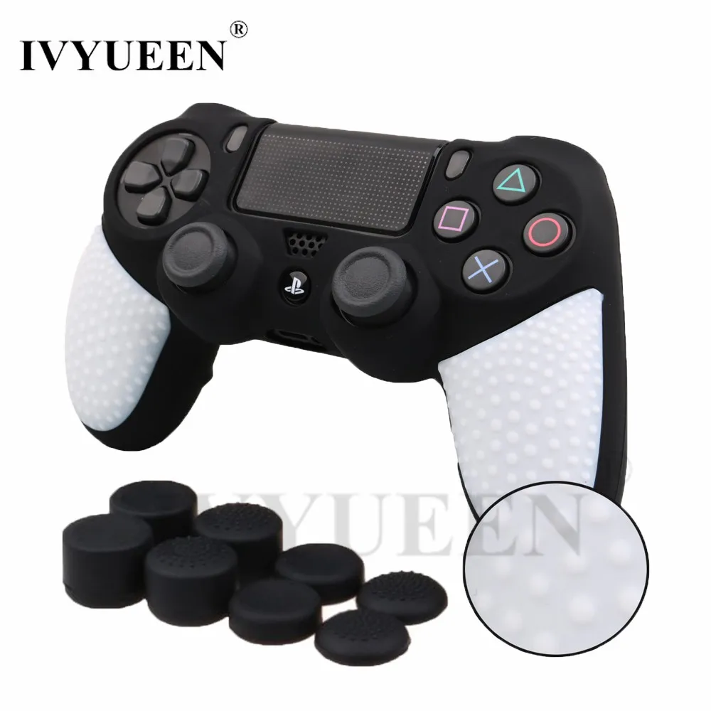 Чехол для контроллера Sony Dualshock 4 PS4 DS4 Pro Slim нескользящий Силиконовый чехол