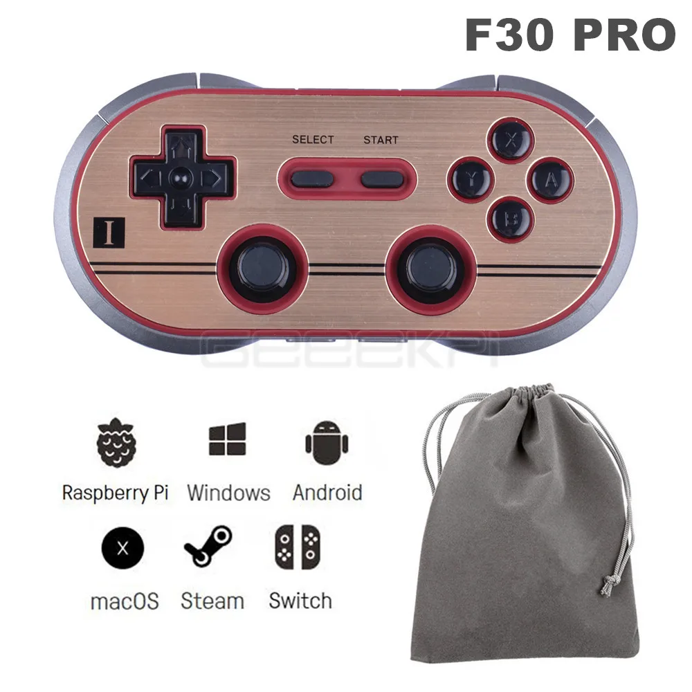 8 BitDo SN30 Pro/F30 Pro Беспроводной Bluetooth геймпад игровой контроллер для Raspberry Windows Mac OS