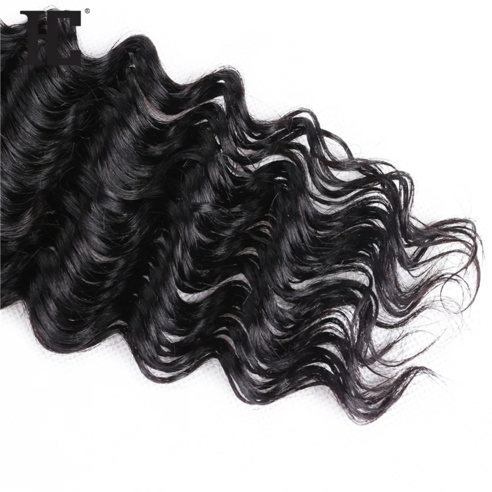 HC Hair Loose Deep Wave кружевная Фронтальная застежка с пряди монгольские волосы 3