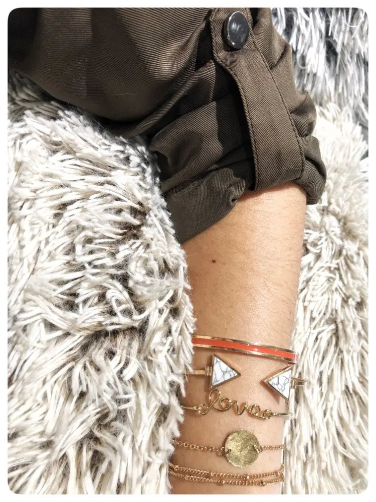 MESTILO модный серебряный цвет черный белый геометрический треугольник открытый