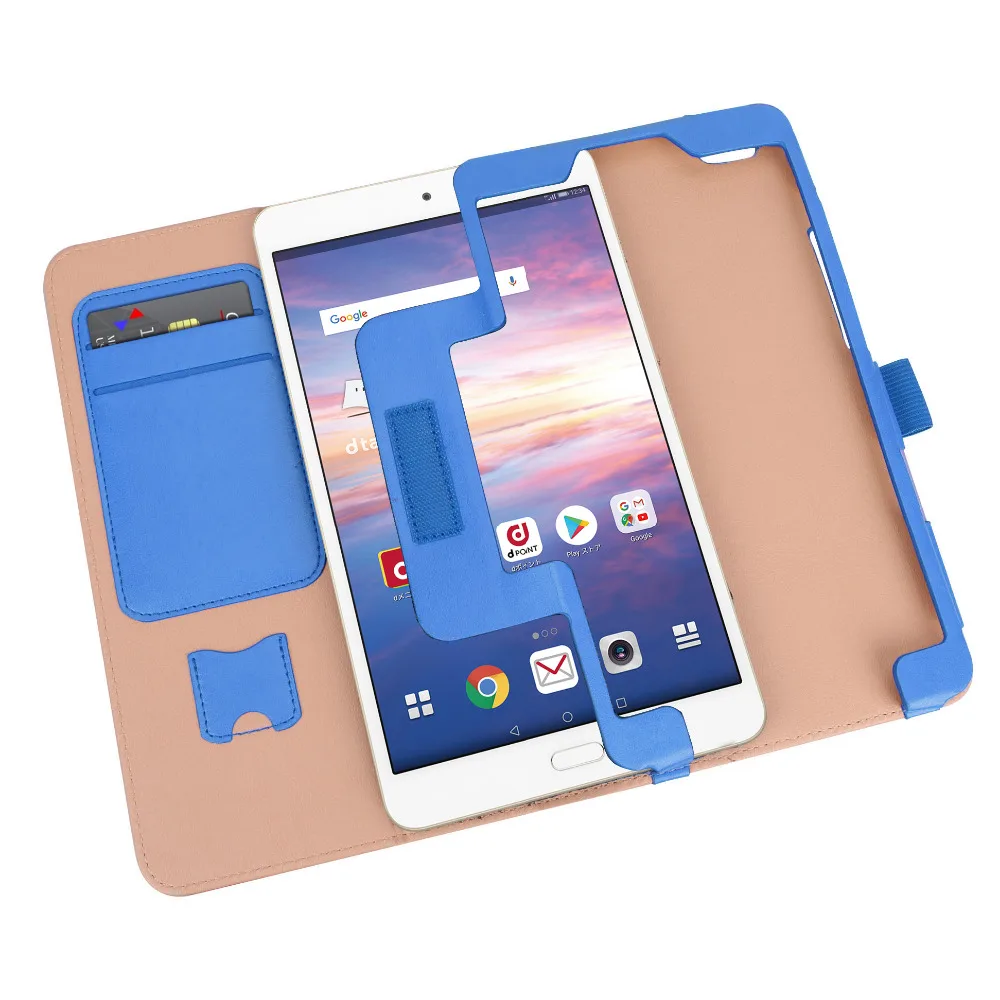 Кожаный магнитный чехол-подставка Funda Capa чехол для Huawei Mediapad Honor Waterplay 8 0 HDL-W09/AL00 Docomo