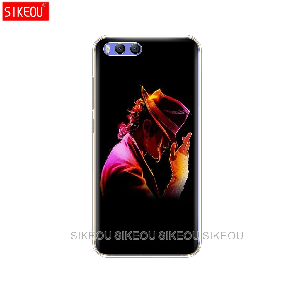 Силиконовый чехол для Xiaomi Mi 8 8SE A1 A2 5 5S 5X 6 Mi5 MI6 NOTE 3 MAX Mix 2 2S Michael Jackson dancing king Design |