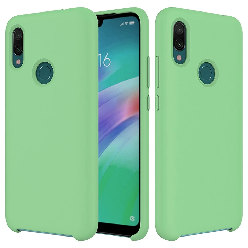 matcha green Для huawei P Smart Z Y9 Nova 4 3i 5i 5 Pro жидкий силиконовый чехол для Honor 20 8x10 Lite шелковистый мягкий сенсорный Чехол - Цвет: matcha green