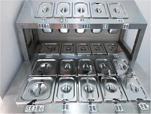 Нержавеющая сталь холодной storeage верстак счетчик Рабочий стол Сыр Пицца салат