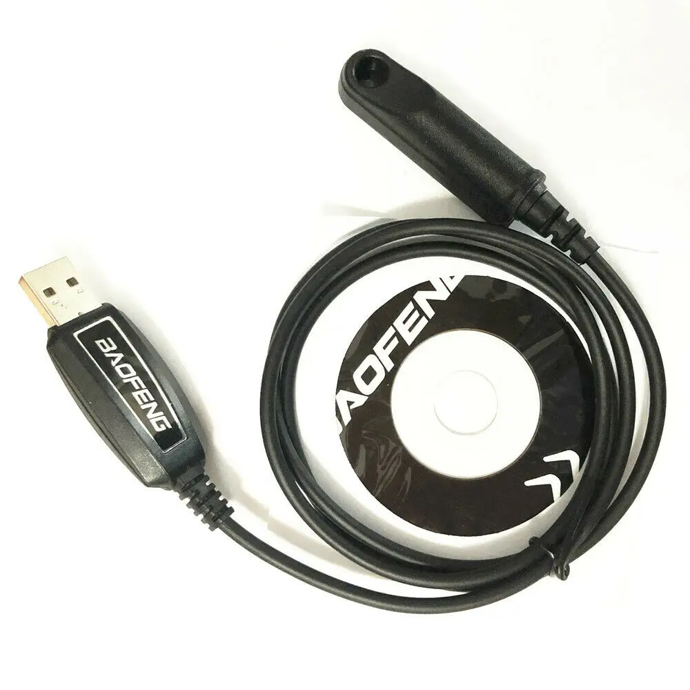 Оригинальный водонепроницаемый USB кабель для программирования BAOFENG Φ UV 9R BF A58 Walkie