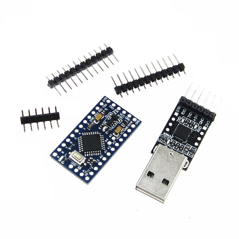 Плата atmega328 Atmega328P Pro Mini 5 в 16 м модуль для Arduino + 6 контактов CP2102 USB 2 0 на UART TTL адаптер