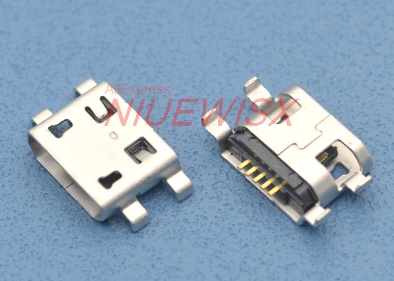 100 шт. разъем Micro USB 5pin B типа мама|connector 5pin|connector femaleconnector charge |