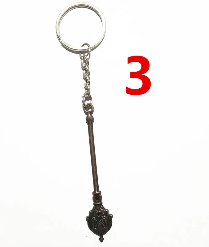 Брелок для ключей Очаровательная цепочка в стиле древнего оружия яркая