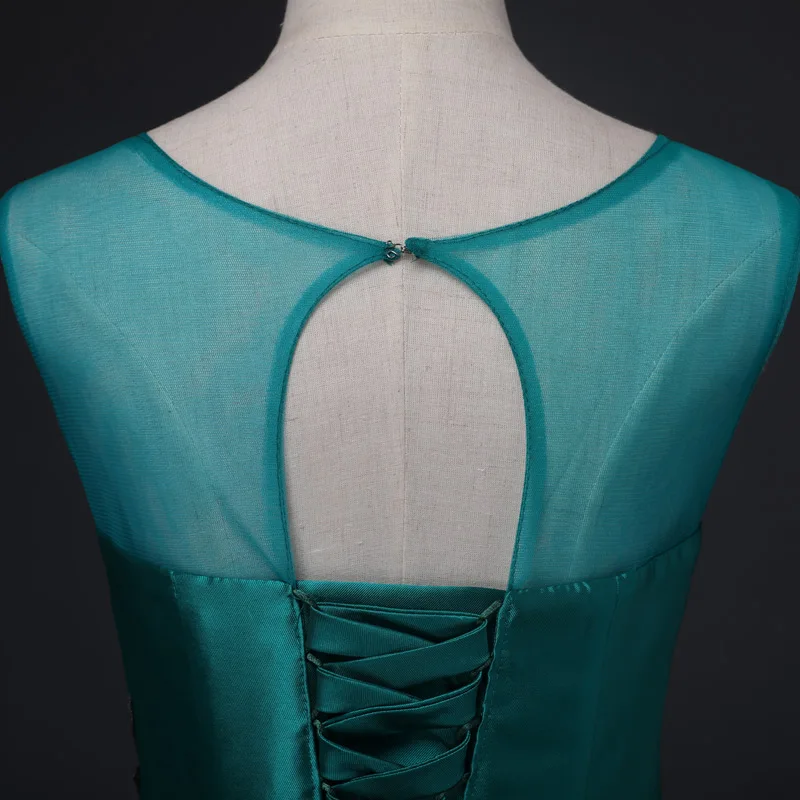 Новое поступление; элегантное вечернее платье; Vestido de Festa; платье с аппликацией; Прозрачное длинное стильное платье с открытой спиной