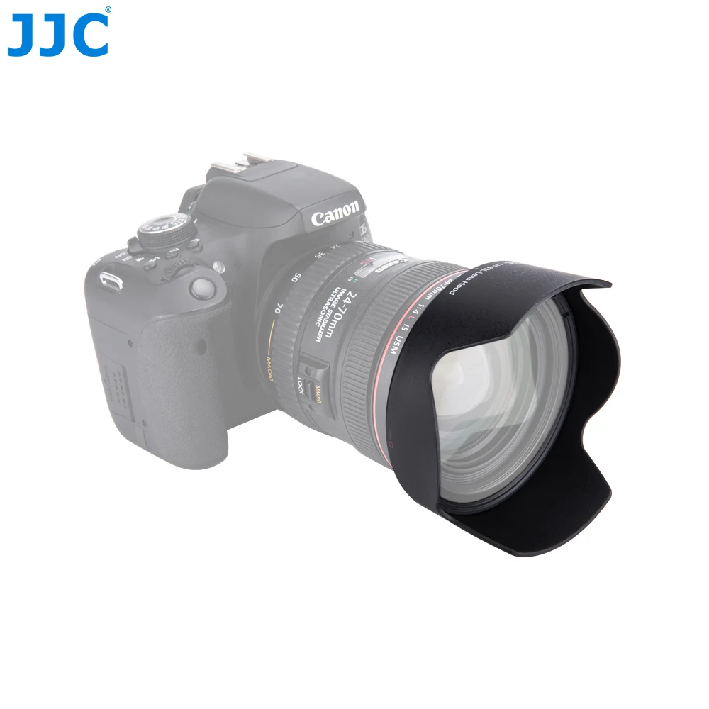 JJC Камера Аксессуары бленда для объектива Canon EF 24 70 мм f/4L IS USM Объектив Заменяет EW