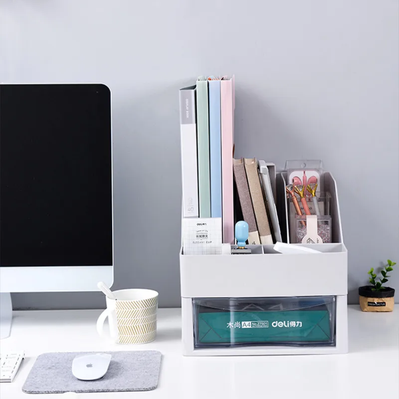 Офисные принадлежности Desktop коробка для хранения ящика Творческий пластик