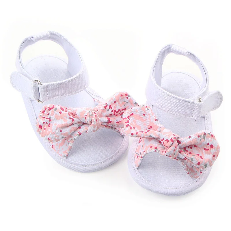 Туфли детские летние Нескользящие с бантом на возраст 0 12 месяцев|footwear girls|baby girl