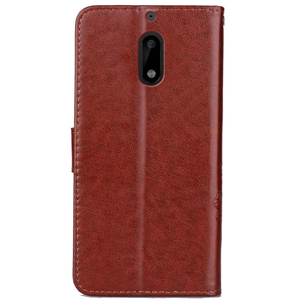 Для Nokia 6 Роскошные искусственная кожа и силиконовый чехол для Microsoft nokia 3/Lumia N930 N532