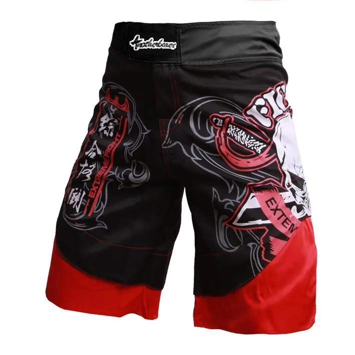 Шорты для MMA бокса с новым рисунком КОМБАТ пиратской головой человека УФК