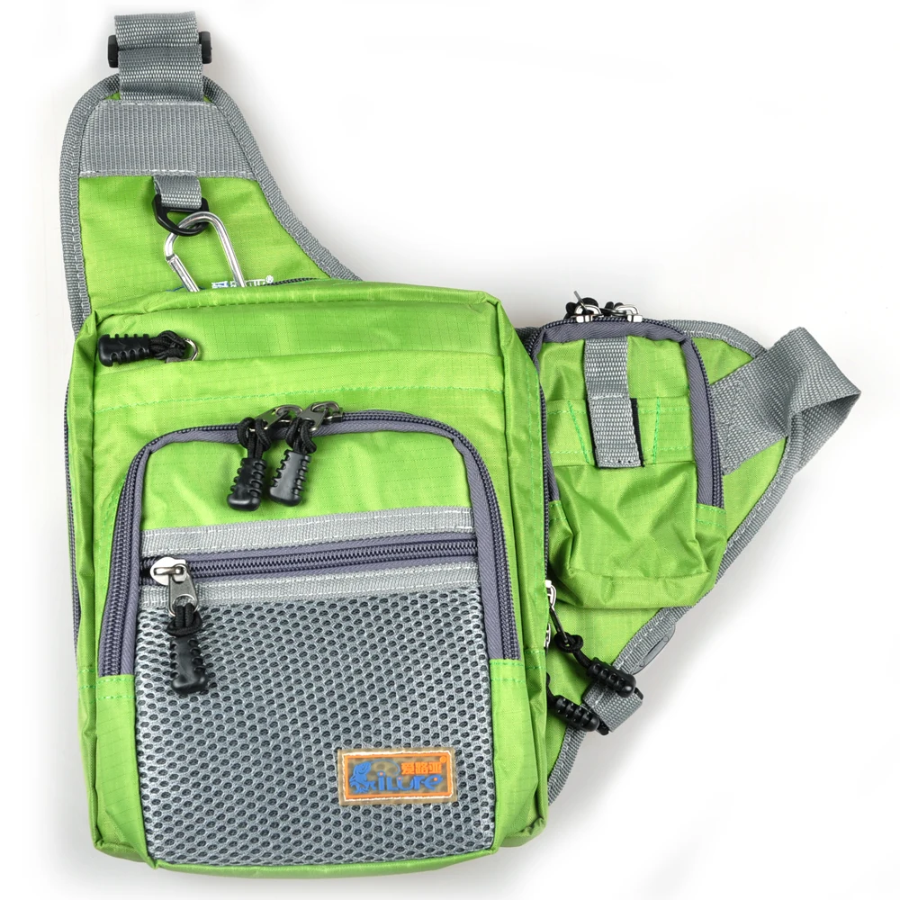 Водонепроницаемая многофункциональная сумка на плечо ilure 32*39*12 см для рыбалки