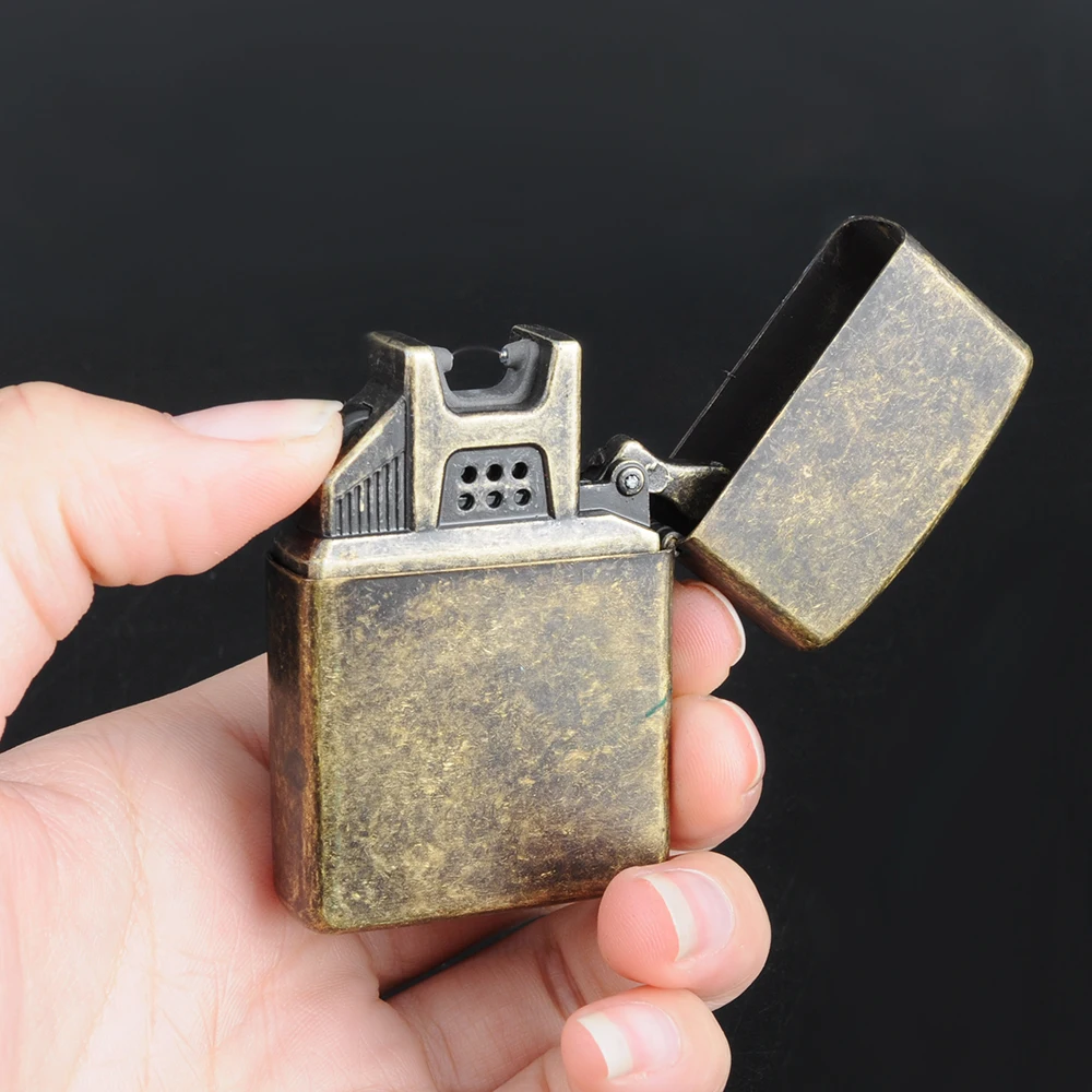 Курительная трубка и череп шаблон прикуриватель USB электронный перезаряжаемый
