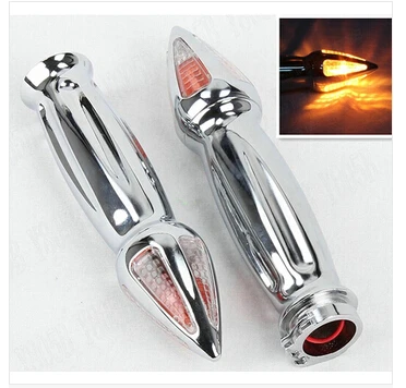Мотоцикл поворотники Бар Конец " рукоятка для Yamaha Vstar 400 650 1100 1300 Virago Xv 250 535 750 1100 Road Star на заказ