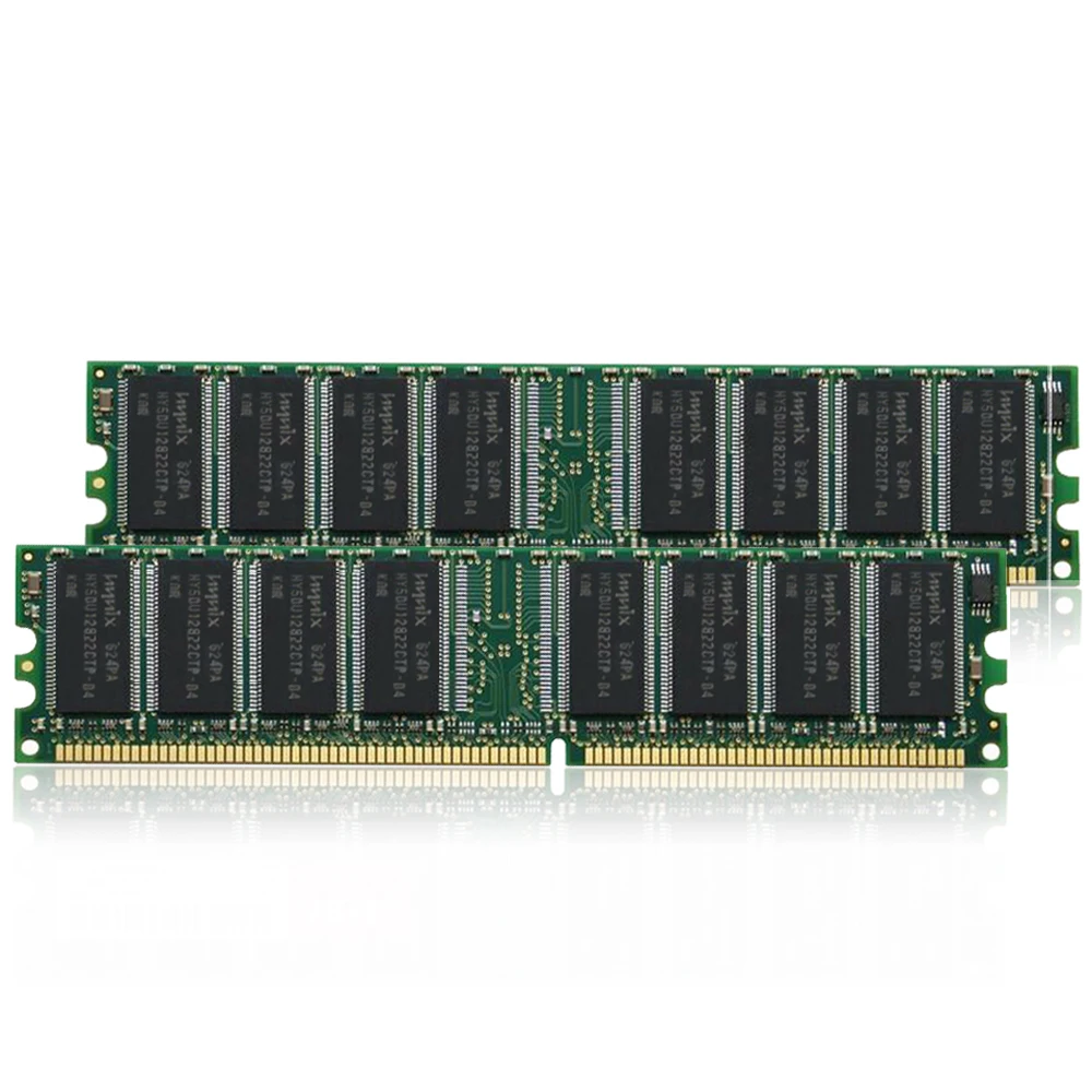 JZL Memoria PC-2700 DDR 333 МГц/PC2700 DDR333/DDR1 333 МГц ddr333мгц 1 ГБ LC2.5 184PIN без ECC 2,5 в Настольный ПК оперативная Память DIMM