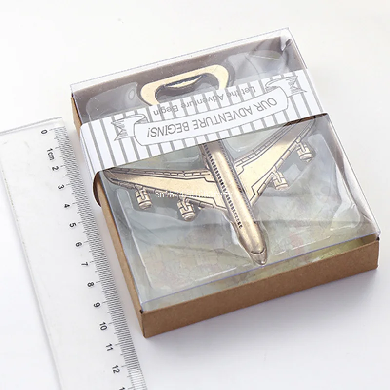 50 шт. самолет открывалка для бутылок в антикварном самолете В Форме Открывалка