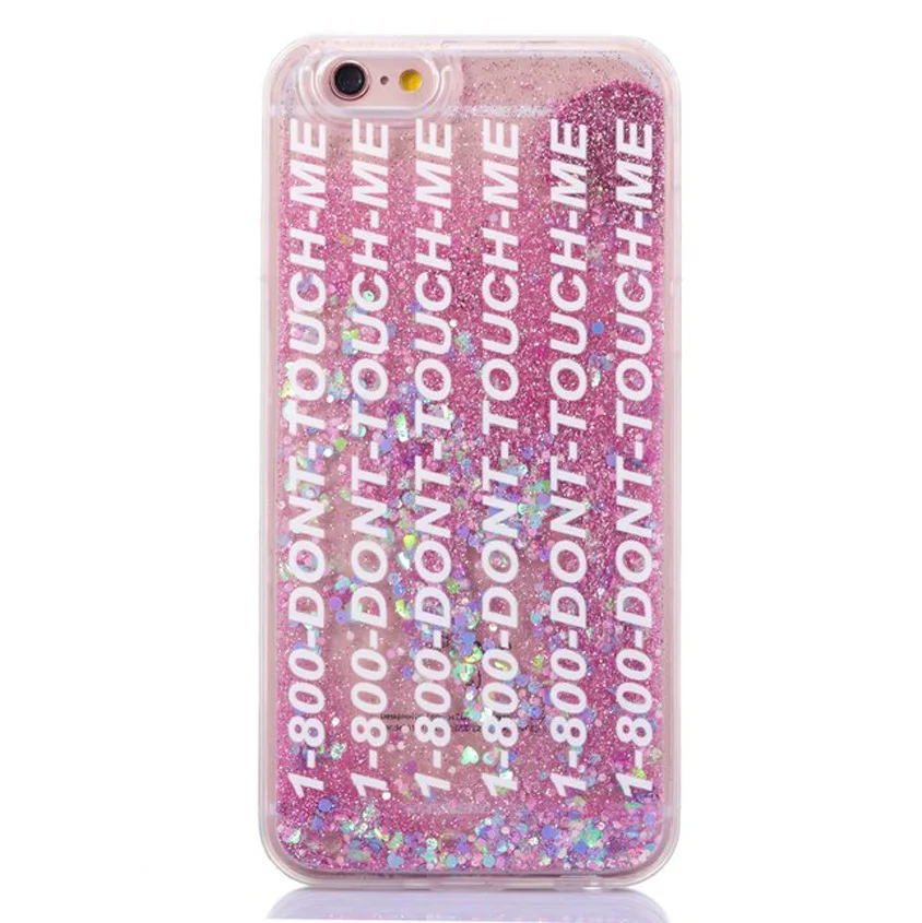 Блестящий чехол для iPhone X XS 6 6S 7 8 Plus SE Dynmaic каскады Bling Touch Me|Бамперы| |