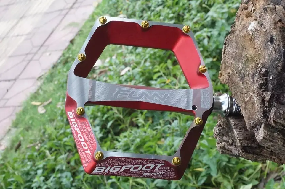 BIGFOOT EVO педали из алюминиевого сплава с ЧПУ MTB для эндуро все горы AM FR большая нога |