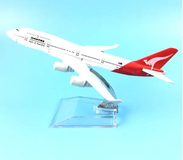 Модель самолета Boeing 747 австралийские авиалинии самолет B747 металлический
