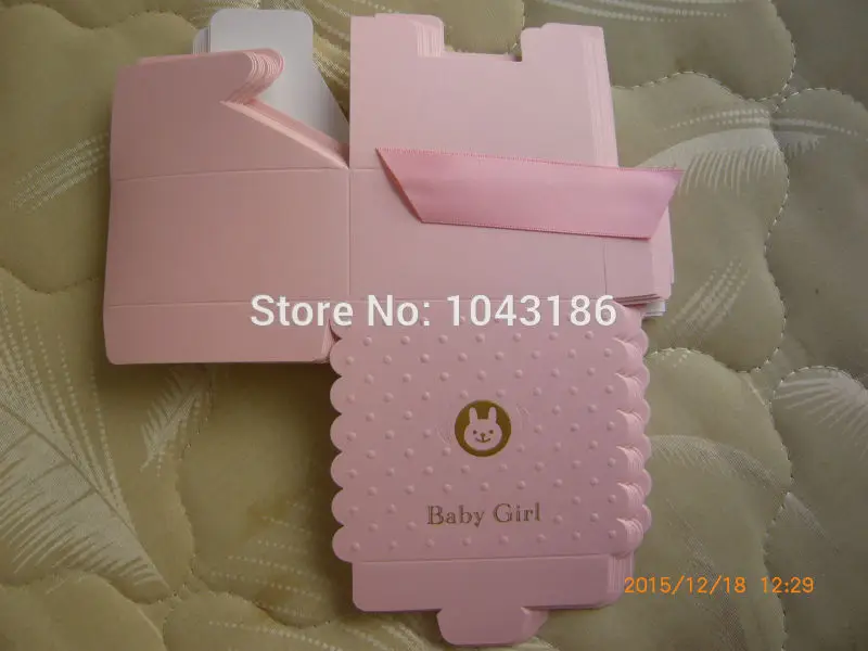 Коробка для душа детей милая коробка сладостей на день рождения розовый или