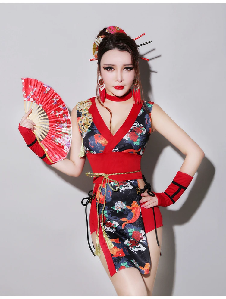 Женский сексуальный новый костюм без рукавов с принтом Mai Shiranui женский нарядное