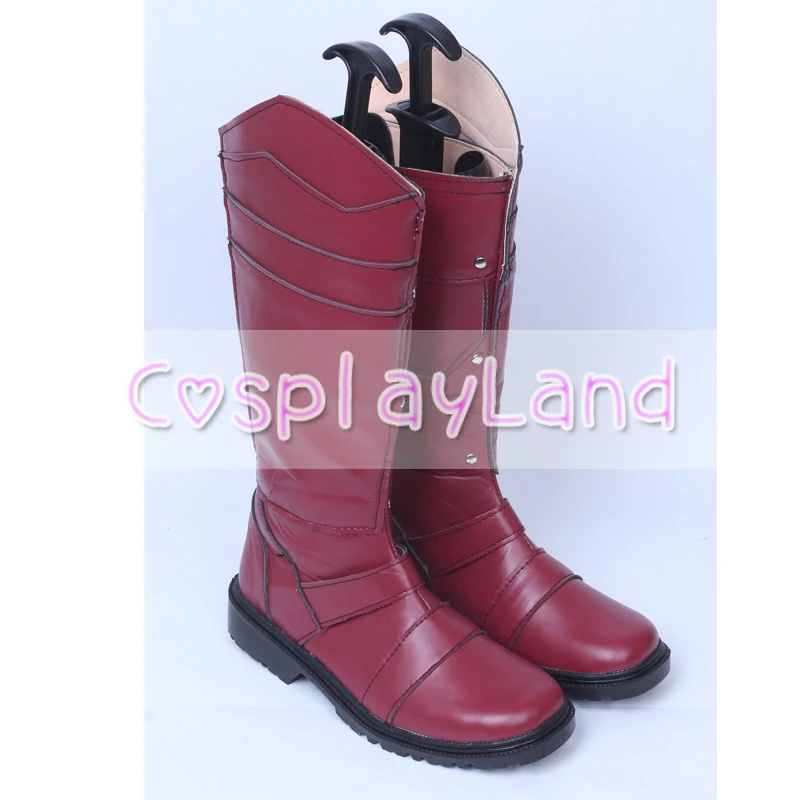 Xmen Max Eisenhardt Young Erik Lehnsherr Magneto Superhero Cosplay Boots Shoes Party Custom Made for Men | Тематическая одежда и