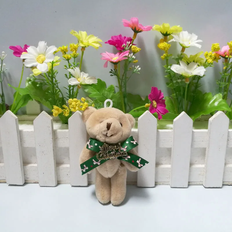 Новинка 8 см 10 шт. милый плюшевый мишка плюшевые игрушки маленькие шарнирные