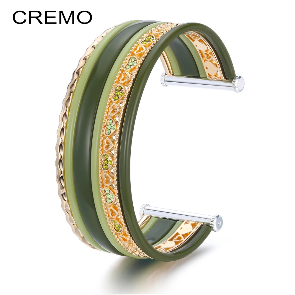 Cremo многорядные браслеты натуральные Изящные Многослойные складывающиеся