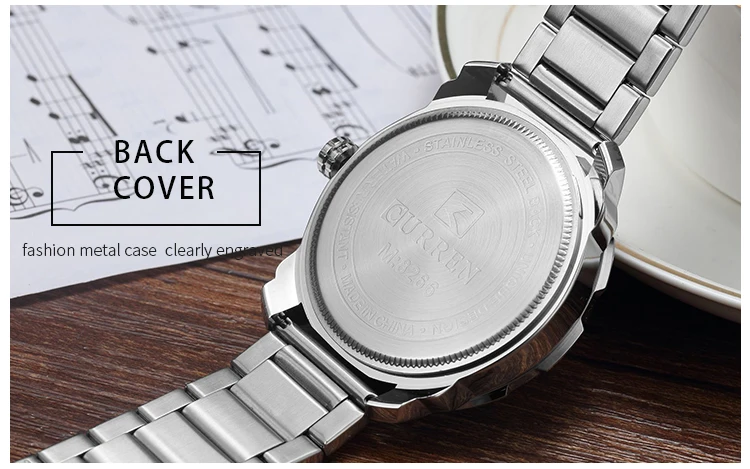 Curren часы мужские часы лучший бренд класса люкс relogio masculino curren quartzwatch модные повседневные часы Erkek Kol Saati 8266