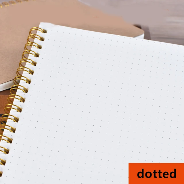 dottde A4, A5, A6, B5Bullet, блокнот, планировщик рисования, ежедневник, книга, управление временем, школьные принадлежности - Цвет: dottde