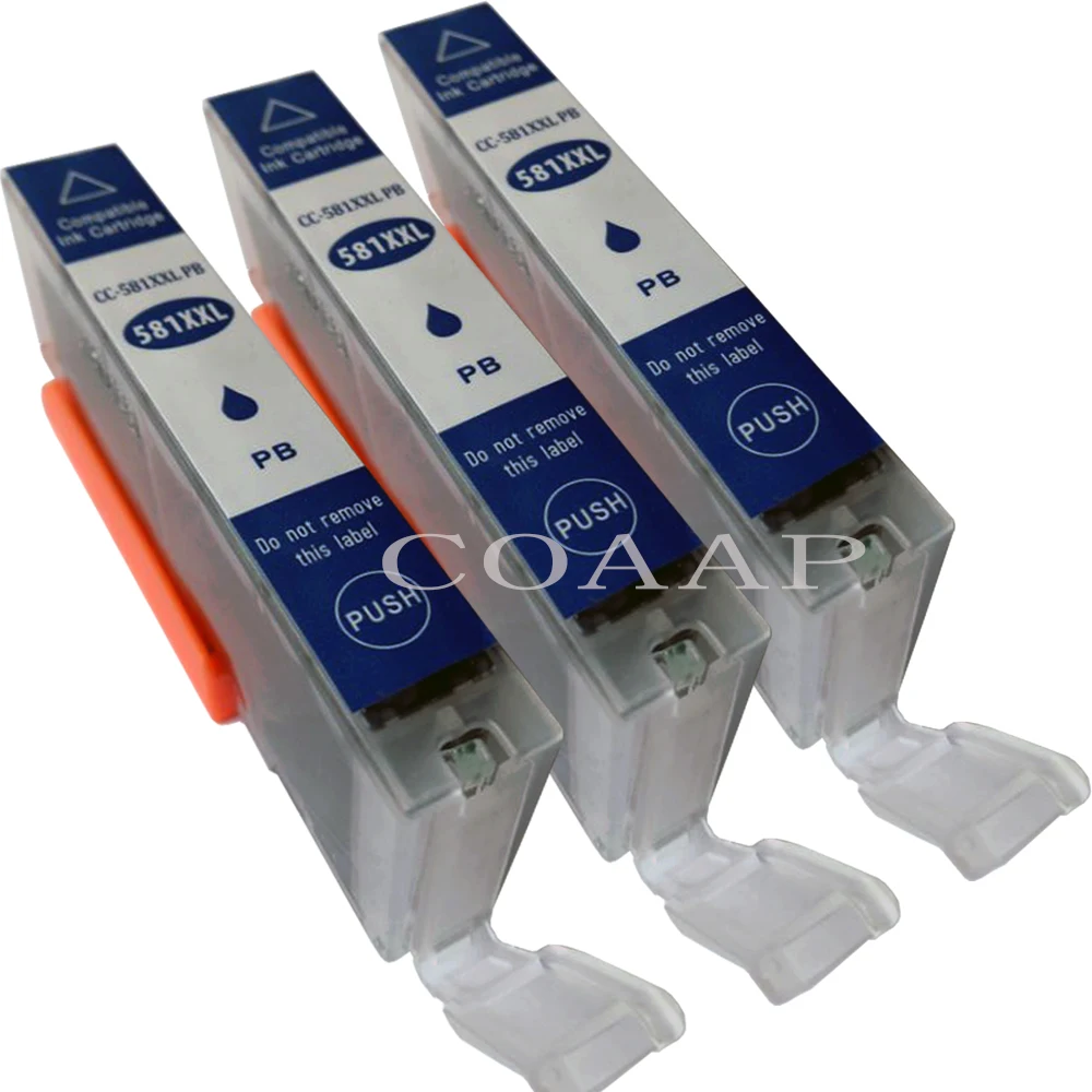 Цветной совместимый PGI 580 CLI 581 XL чернильный картридж для CANON TR7550 TR8550 TS6150 TS6151 TS8150 TS8151
