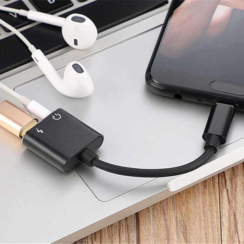 Адаптер типа C Aux аудио адаптер USB Type на 3 5 мм разъем для наушников Xiaomi Mi 6 Huawei без