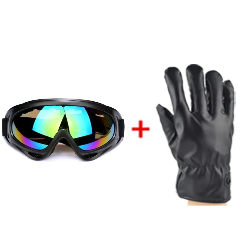 Мотоциклетный Полнолицевой шлем Casco Moto внедорожный шлем ATV Dirt Bike горные MTB DH Capacete Moto очки шлем для мотокросса - Цвет: 301-Gloves
