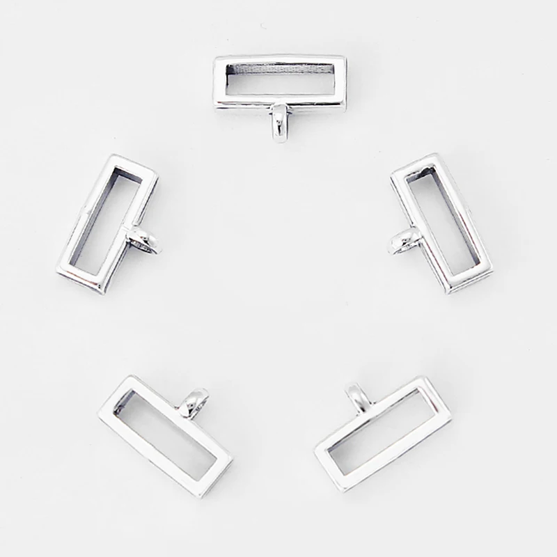 10 шт. слайдер разделитель бусины подходят плоский кожаный шнур DIY браслет и