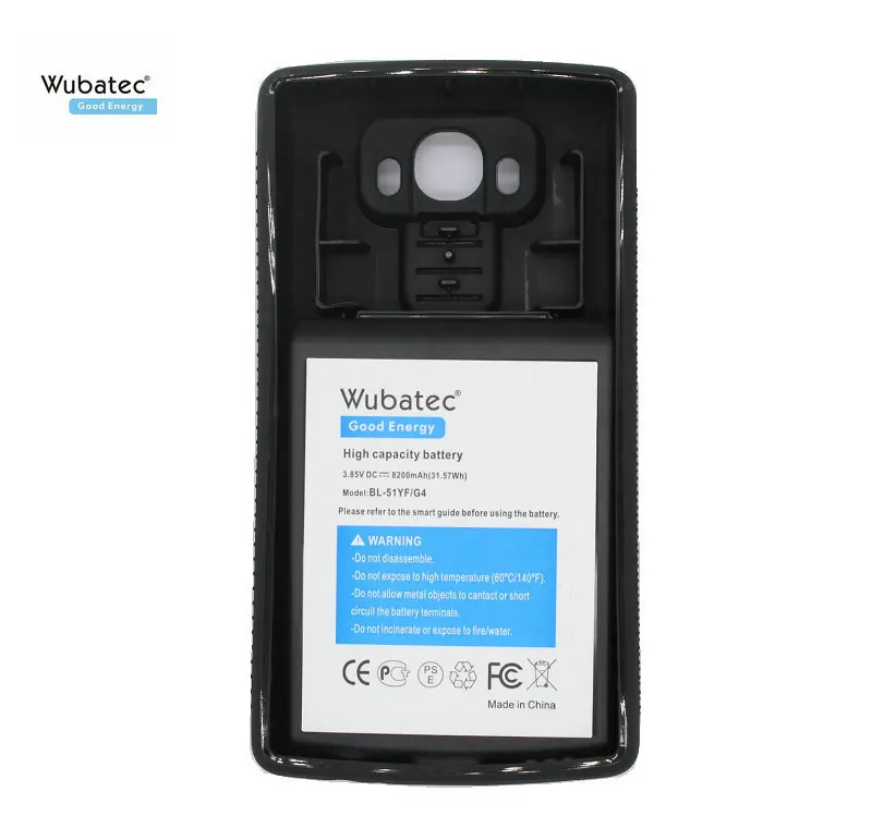 Wubatec 1x G4 BL 51YF 8200mAh Аккумулятор для LG H818 VS999 VS986 US991 F500S F500K F500L H810 H815 Расширенный